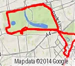 It's a long road: Marathon through Hyde Park