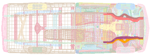 Clustering Crash Simulation Data with LLCA