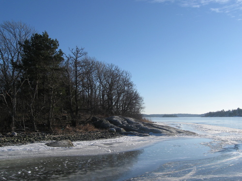 Ice on Stora Värtan