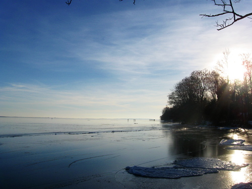 Ice on Vättern