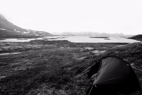 Camping after day 2