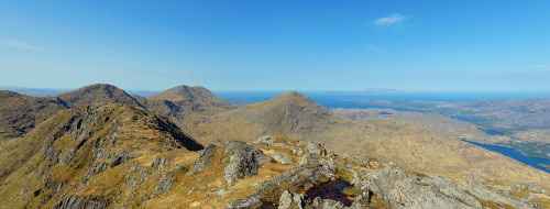 View towards Rhois-Beinn group